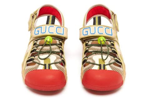 gucci samurai sandals|Gucci closed toe sandals.